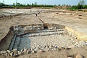 Excavation site of the Valdaro Lovers