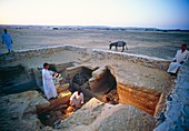 Egyptian burial tomb