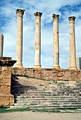 Roman capitol at Thuburbo Majus,Tunisia
