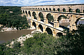 Roman aqueduct,Nimes,France