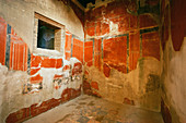 Roman frescoes,Herculaneum