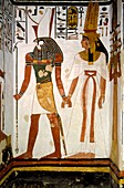 Queen Nefertari and Horus