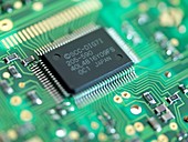 Microprocessor chip