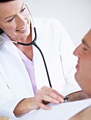 Stethoscope examination