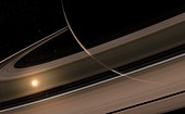 Saturn's rings,artwork
