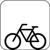Bicycle symbol,artwork
