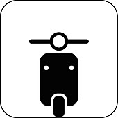 Motorbike symbol,artwork
