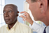 Measuring ear temperature