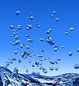 Bubbles in Water
