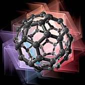 Buckyball molecule,artwork