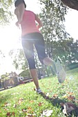 Woman jogging