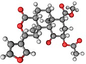 Salvinorin A drug molecule