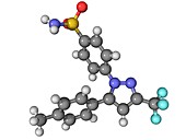Celecoxib arthritis drug molecule
