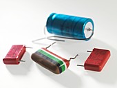 Various capacitors