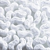 Polystyrene packaging material