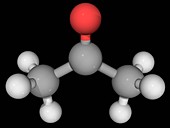 Acetone molecule