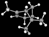 Alpha-pinene molecule
