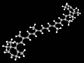Beta-Carotene molecule