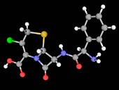 Cefaclor drug molecule