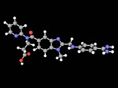 Dabigatran drug molecule