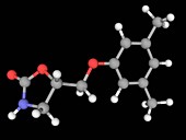Metaxalone drug molecule