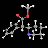 Methylphenidate drug molecule