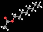 Octyl acetate molecule
