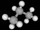 Propane molecule