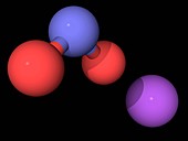 Sodium nitrite molecule