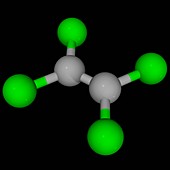 Tetrachloroethylene molecule