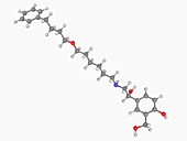 Salmeterol drug molecule