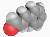 Cinnamaldehyde molecule