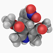 Nifedipine drug molecule