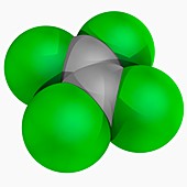Tetrachloroethylene molecule