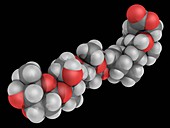 Digoxin drug molecule