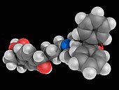 Fexofenadine drug molecule