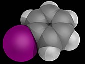 Iodobenzene molecule