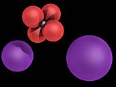 Potassium chromate molecule