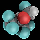 Sevoflurane drug molecule