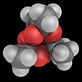 TATP triacetone triperoxide molecule