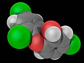Triclosan molecule