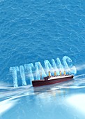 Titanic,conceptual artwork
