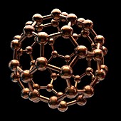 Buckminsterfullerene molecule