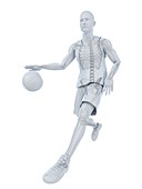 Basketball player,artwork
