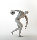 Discus thrower,artwork