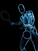 Tennis player,artwork