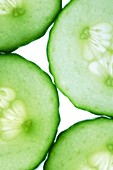 Cucumber slices