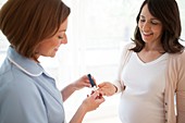 Blood glucose test in pregnancy