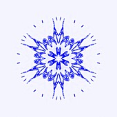 Snowflake pattern,artwork