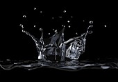 Water splashing,artwork
